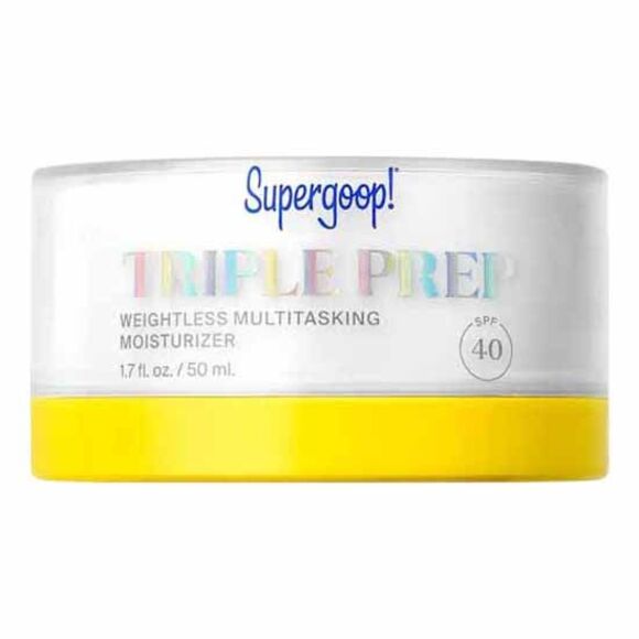 SuperGoop! Triple Prep Weightless Multitasking Moisturizer SPF 40 1.7oz - Picture 1 of 1